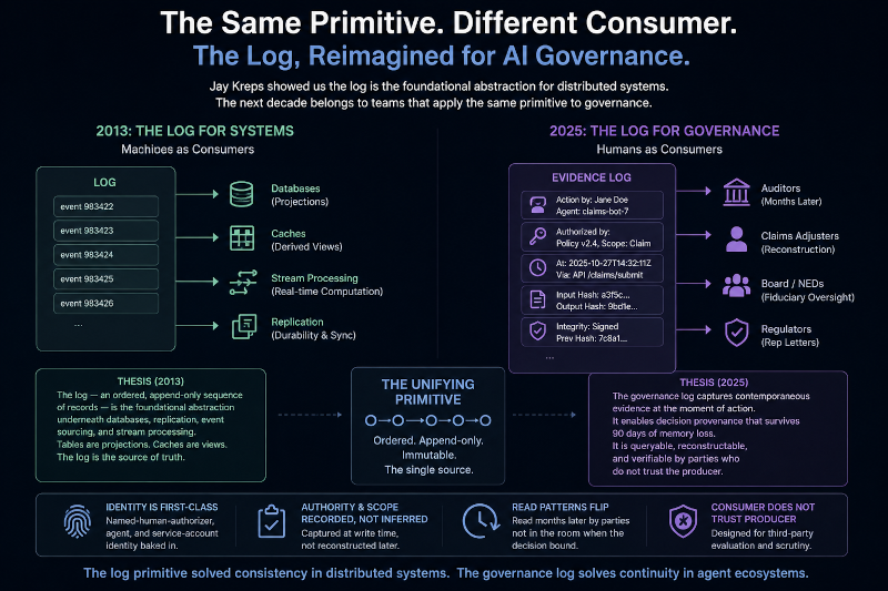 AI Governance Keeps Reinventing the Log